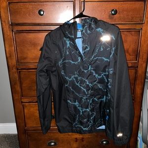 The North Face rain jacket